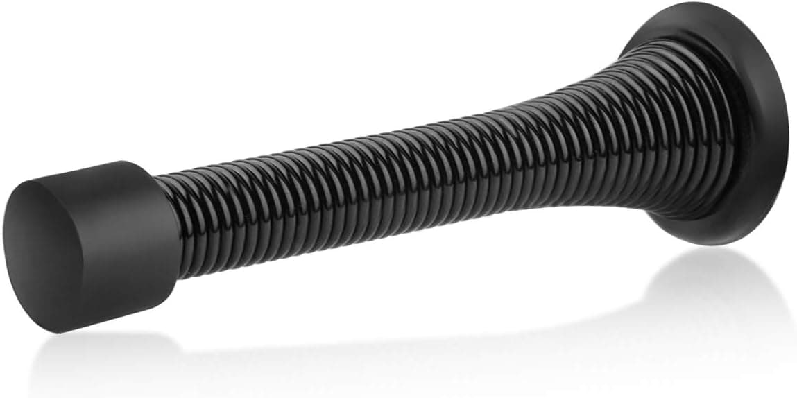 HOMOTEK Spring Door Stops, 12-pack, 3-1/8 in