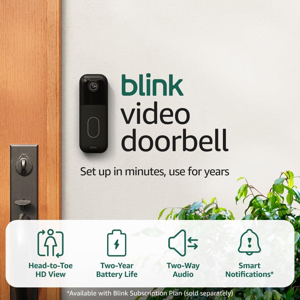 Blink Video Doorbell with Sync Module Core