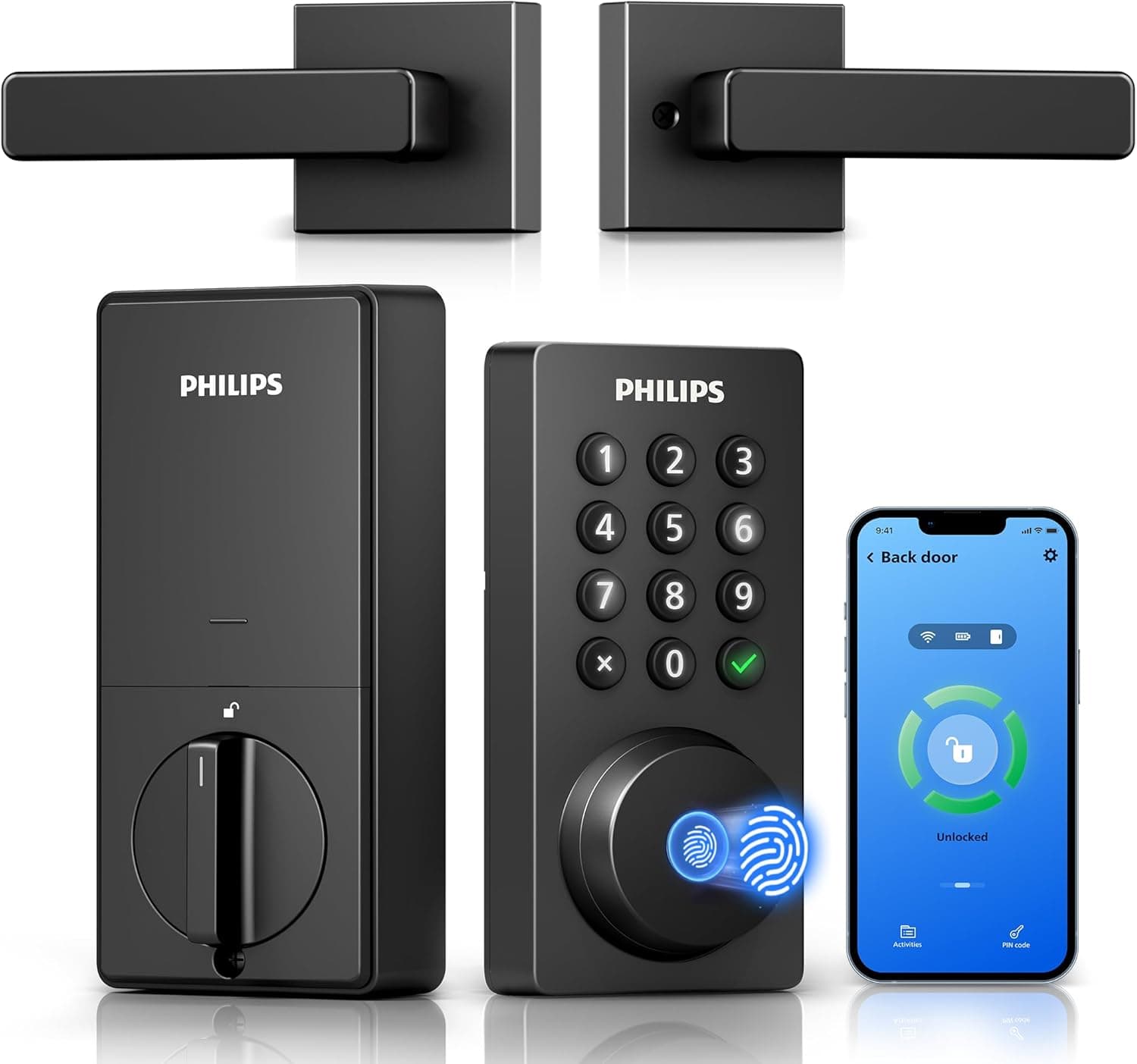 Philips WiFi Keypad Lock with Handle